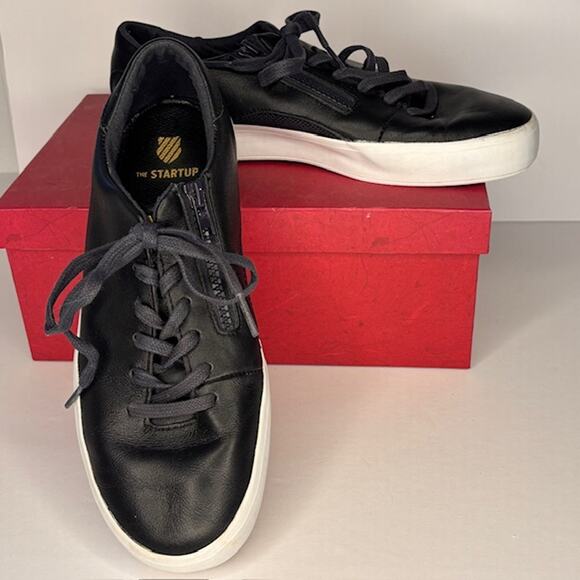 K-Swiss women's Court Pro Startup Black Sneakers Sizes 8.5 - Picture 1 of 9